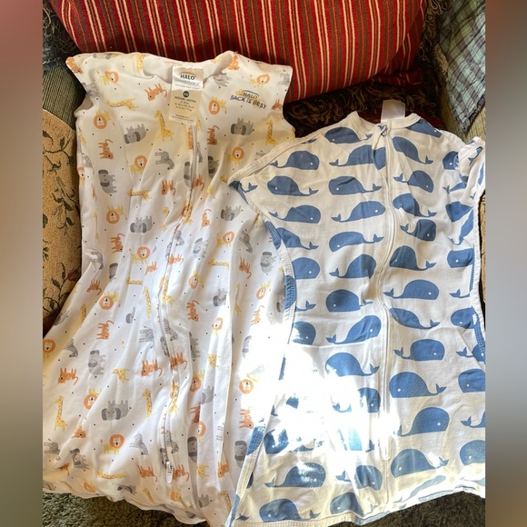 Bundle of 2 swaddles (one for 3-6 m and one for 6-12) - Picture 2 of 5